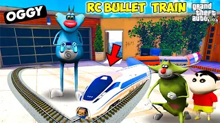 GTA 5 : Oggy Trying to Make RC Mini Bullet Train in GTA 5 (Gta 5 Mods)