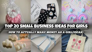 Small business ideas | business ideas for girls | business that actually make money🤫