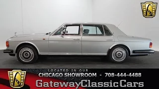 1986 Rolls Royce Silver Spur Gateway Classic Cars Chicago #1053