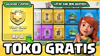 CEPAT! GOLDPASS & SEMUA BARANG Di Toko CoC Lagi GRATIS!