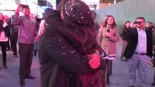 Nilam and Hardik's Bollywood Flash Mob Marriage Proposal in Times Square, New York, NY