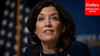 New York Gov. Kathy Hochul Announces Tentative Budget Deal