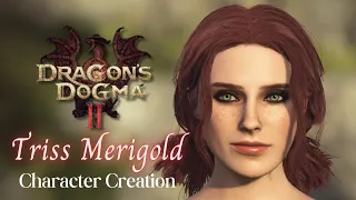 Dragons Dogma 2 | Triss Merigold Character Creation Tutorial
