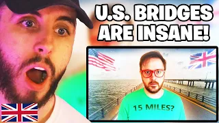 Brit Reacts to Britain's Bridges Ain't Got Nothing on America