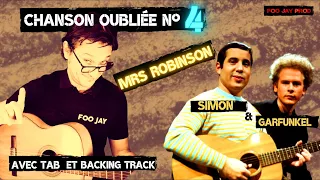 MRS ROBINSON Simon and Garfunkel Tuto de Guitare FACILE à DIFFICILE - FooJayProd