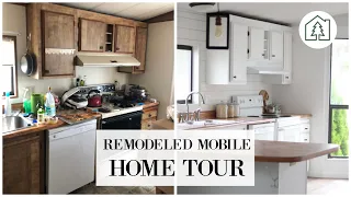 UNBELIEVABLE SINGLE WIDE MOBILE HOME RENOVATION! | Before and After | Mobile Home Investing