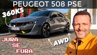 Najjači Peugeot ikada! - Peugeot 508 PSE - Jura se fura