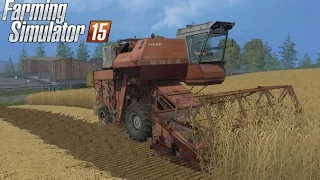 Farming Simulator 2015 mod Russian Harvester SK 5 Niwa v1 1