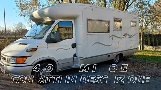 #vendesi #camper #usato 42000 km semintegrale  #Icaro p5 #mobilvetta selezione #beniviaggi