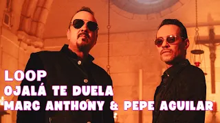 Marc Anthony & Pepe Aguilar - Ojalá Te Duela  1 Hour Loop