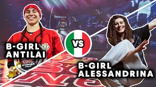 B-Girl Antilai vs. B-Girl Alessandrina | Red Bull BC One Cypher Italy 2021