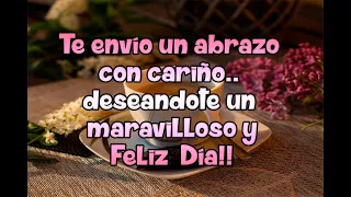 Feliz Día!..éste bello mensaje es para ti, con mucho cariño..