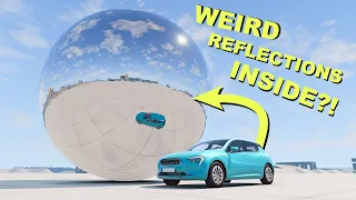 BeamNG Reflections are BROKEN, or Inside a Spherical Mirror Experiment