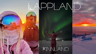 -27°C in Levi, Finnisch Lappland | Ski, Northern Lights, Snowmobile, Reindeer & Husky Tour