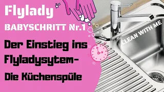 Einstieg ins Flyladysystem- Babyschritt Nr.1 Die Küchenspüle