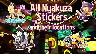 All Stickers in Nyakuza Metro! - A Hat in Time