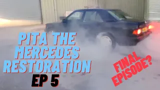 Mercedes 190e restoration - Sat for 16 years - Final episode?!