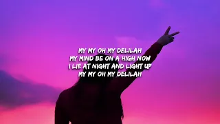 Mikolas Josef - Delilah (Lyrics) w/ Mark Neve [1 HOUR]