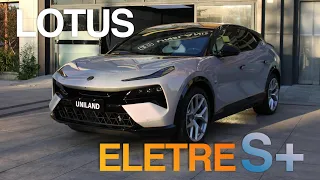 2023 4K BYD Lotus Eletre S+ - External and internal details show