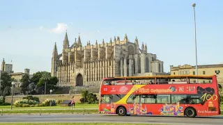 Пальма де Майорка 2022. Экскурсия на туристическом автобусе. #путешествия#достопримечательности