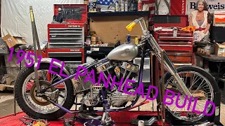 1951 PANHEAD CHOPPER BUILD pt.1