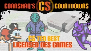 TOP 10 LICENSED GAMES FOR THE NES