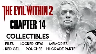 The Evil Within 2 Collectibles Guide · Chapter 14 (Files, Locker Keys, Memories, Slides, etc)