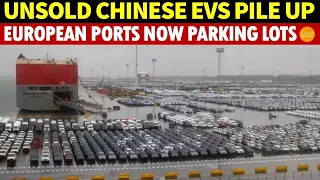 10,000 Unsold China’s EVs Pile Up, Turning European Ports Into Huge Parking Lots