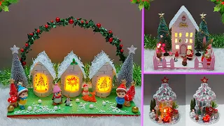 3 low cost Easy Christmas Decoration ideas From waste materials | DIY Christmas craft idea🎄205