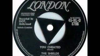 SHIELDS - LEAD FRANKIE ERVIN-YOU CHEATED / That's the Way It's Gonna Be -TENDER 513 /DOT 15805- 1958