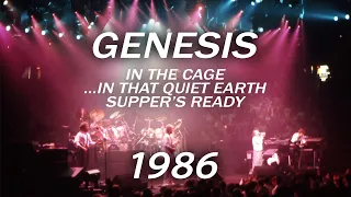 Genesis "In The Cage Medley" Live 1986