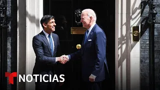 Biden visita al primer ministro británico, Rishi Sunak | Noticias Telemundo