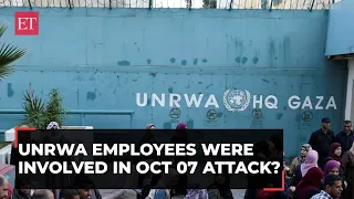 UNRWA employees were involved in Hamas attack, say reports; UN fires Gaza staff; US suspends funding