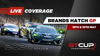 ROUND 5 LIVE | Saturday Sprint Race | Brands Hatch GP | GT Cup 2024 Season