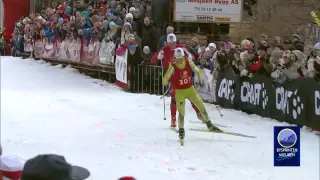 Marit Bjørgen vs. Petter Northug jr. in FIRST EVER Cross Country Sprint!