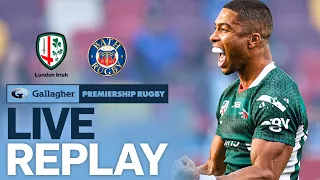 🔴 LIVE REPLAY | London Irish v Bath | Round 4 Game of the Week | Gallagher Premiership Rugby