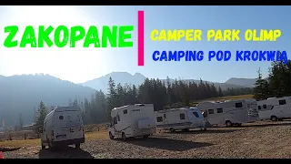 Zakopane. Odwiedzamy Camper Park Olimp i Camping Pod Krokwią (vlog #24)