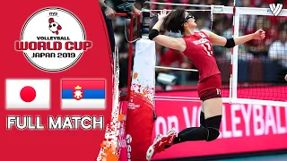 Japan 🆚 Serbia - Full Match | Women’s Volleyball World Cup 2019