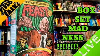 The Herschell Gordon Lewis FEAST 17-Disc Box Set Madness! [LIVE]