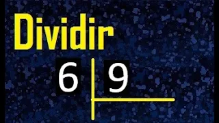 dividir 6 entre 9