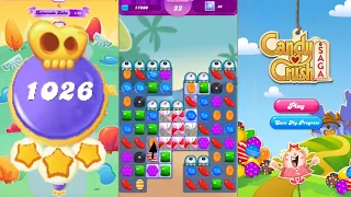 Candy crush saga level 1026 । Hard level। No boosters। Candy crush 1026 help । Sudheer CC Gaming