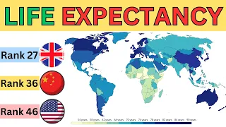 Top 50 Countries With Highest Life Expectancy | China Ranks Higher Than USA