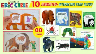 Eric Carle Animated Stories Books Read Aloud | Brown Bear Brown Bear What Do You See? by Bill Martin