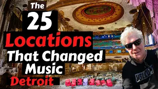 The 25 Locations That Changed Music History: Detroit, Michigan.  4k
