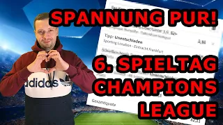 Champions League Tipps 6. Spieltag ►Wettschein + Analyse⚽ Gratisguthaben⚽ #ucl #sportwetten #fußball