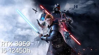 Star Wars Jedi Fallen Order | RTX 3050 Laptop | i5-12450h | Gameplay