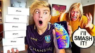Kid Buys $1500 IPHONE XS MAX with Mom’s Credit Card… [MUST WATCH]