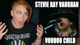 He is OUT OF THIS WORLD!! Stevie Ray Vaughan ~Voodoo Child Reaction