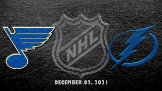 NHL Blues vs Lightning | Dec.2, 2021