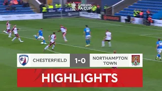 Armando Dobra Scores Stunner! | Chesterfield 1-0 Northampton Town | Emirates FA Cup 2022-23